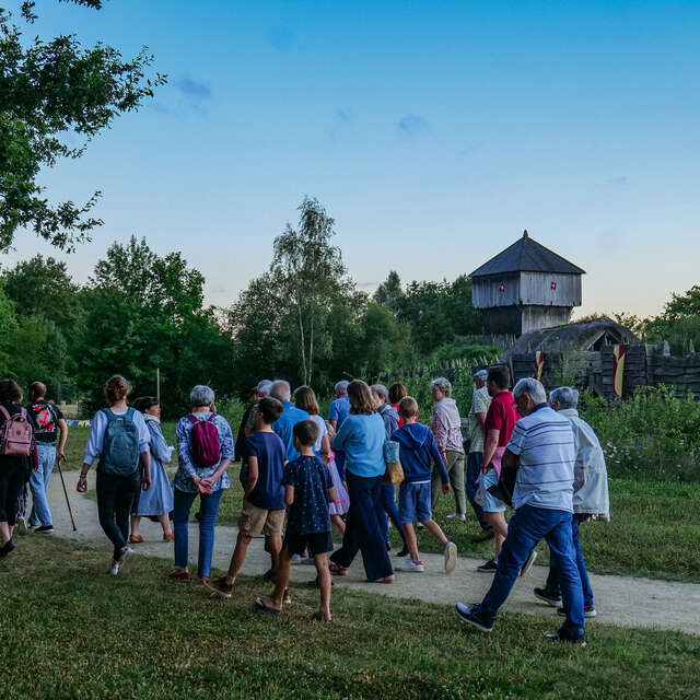 Visite guidée au château à Motte