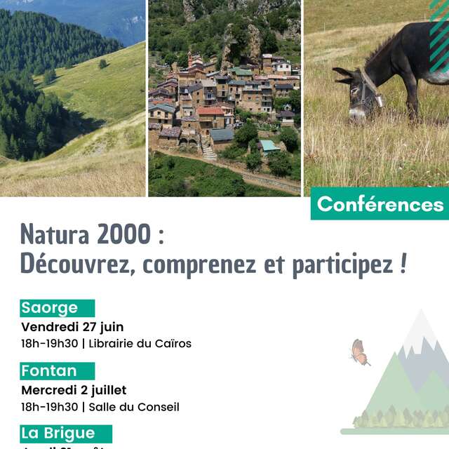 Conférence Natura 2000 : "Découvrez, comprenez, participez !""