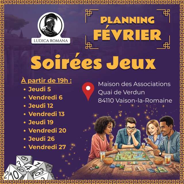 Soirées Jeux