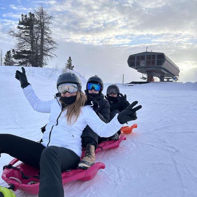 Descente Glacée en Snake Gliss - Parcours « Combe Grosse»