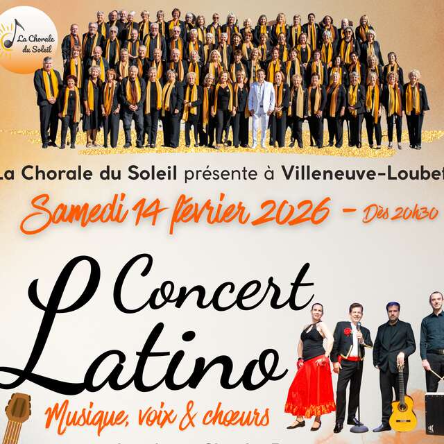 Concert Latino " Chorale du Soleil "