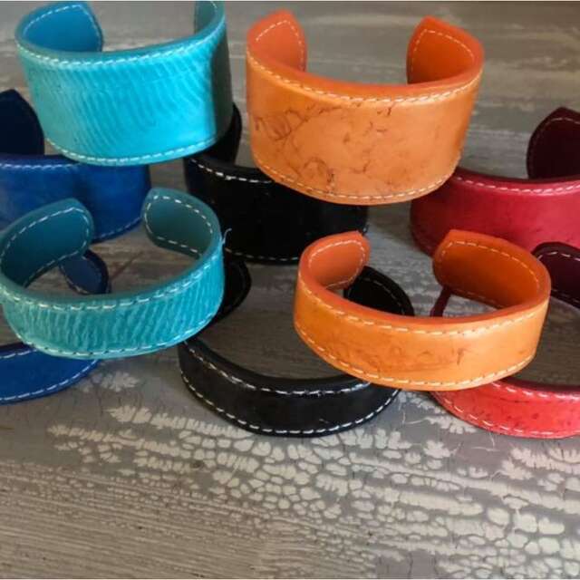 Amarande : cuir de carpe de la Dombes