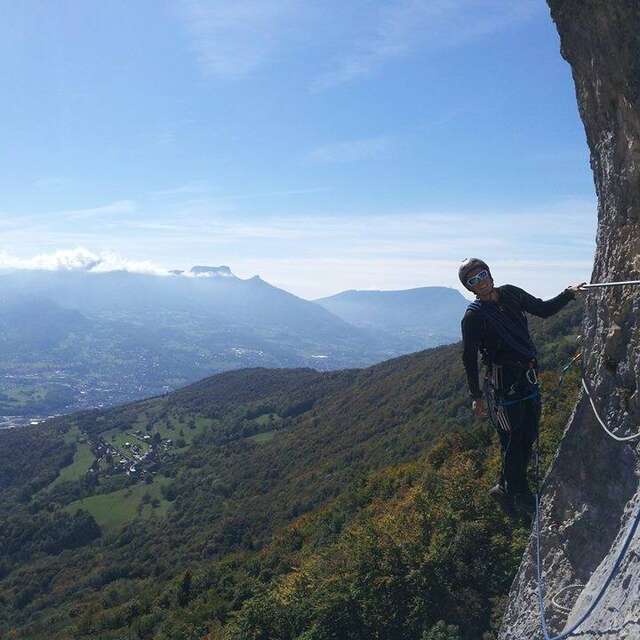 Osmoz' : encadrement escalade et via ferrata
