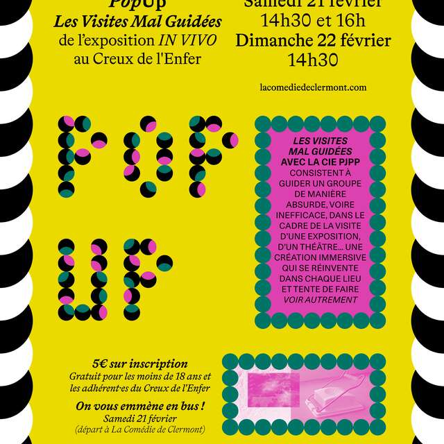 Visites Mal Guidées avec la Comédie de Clermont-Ferrand