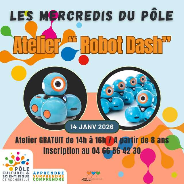 Les Mercredis du Pôle - Atelier " Robot Dash "