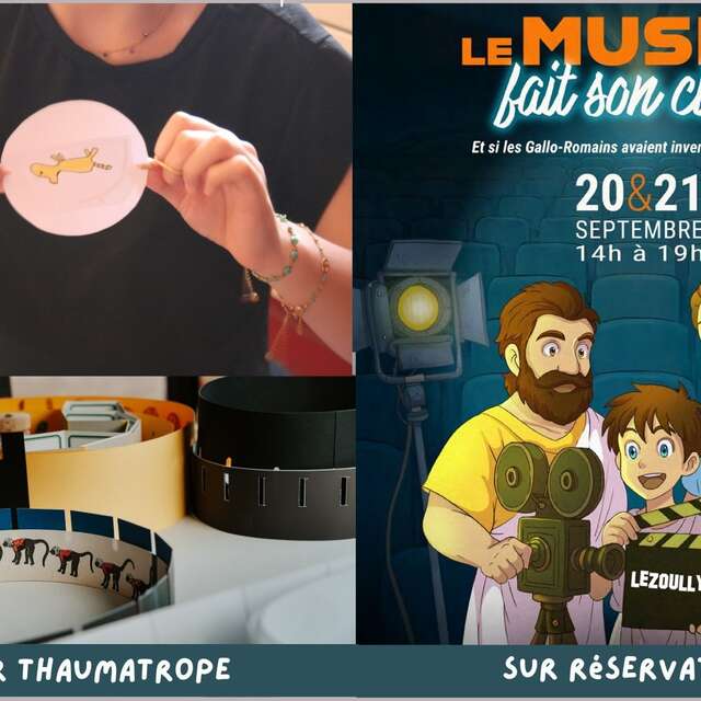 Atelier Thaumatrope - Journées européennes du patrimoine