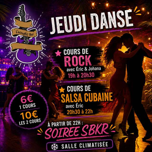 Animation - Les Jeudis danse de l'Acoustic