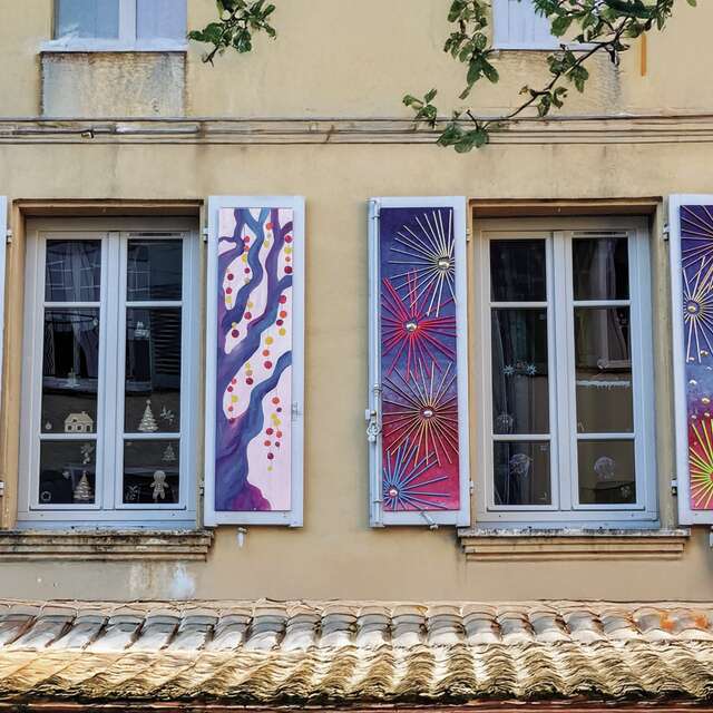 Die Weihnachtsfensterläden