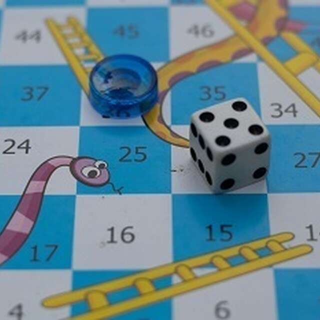 Un jeu de l'oie grandeur nature