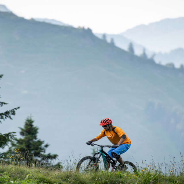 Electric mountain bike course 39 - Abondance