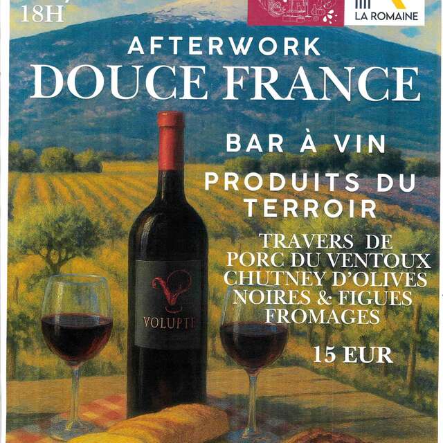 Festival Ventoux Saveurs "Afterwork 'Douce France'" - Cave La Romaine