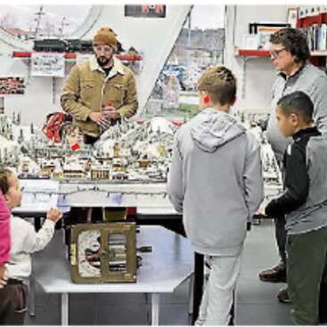 Exposition - Des trains sous la neige