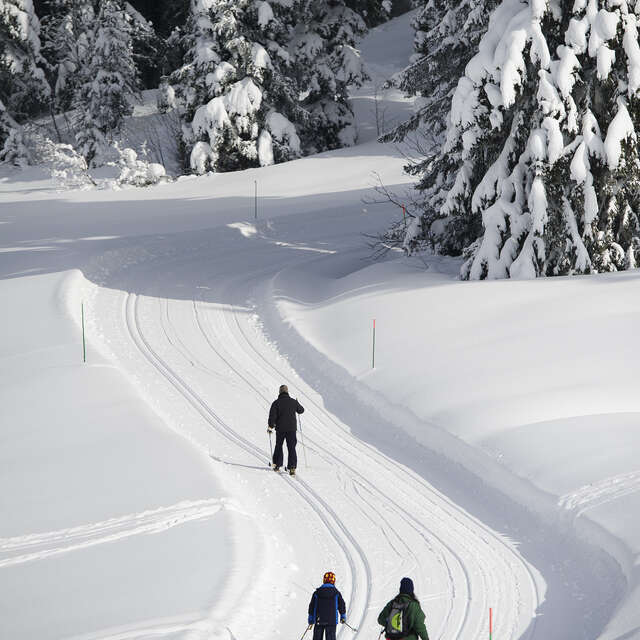 La Mouille Ronde en raquettes hiver