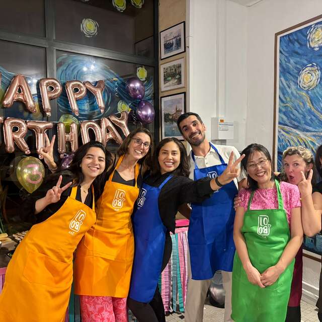 Paquete "Crea y Celebra" - Cumpleaños Artístico para Adultos
