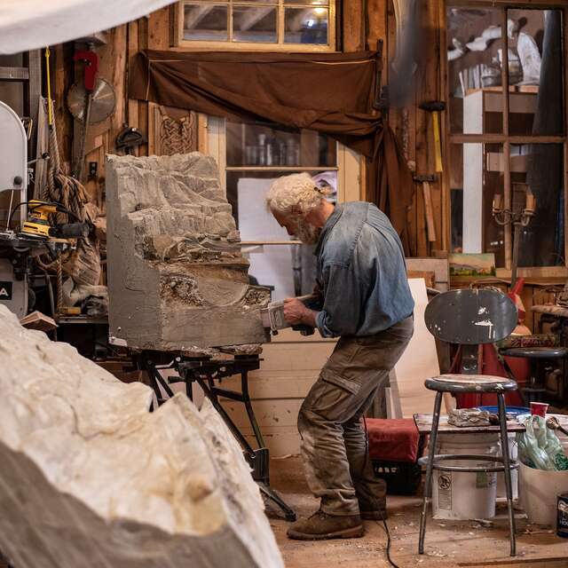 Portraitausstellung "Voix du Ventoux" in der Ferme des Arts