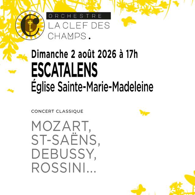 Concert - Orchestre symphonique La Clef des Champs