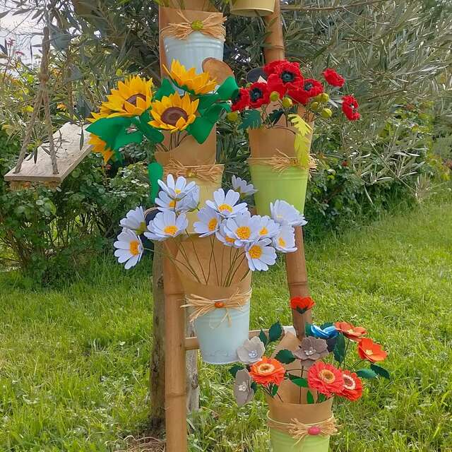 Atelier fleur en feutrine