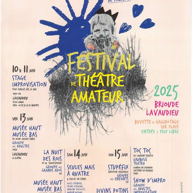 Festival de Théâtre Amateur : stage d'improvisation