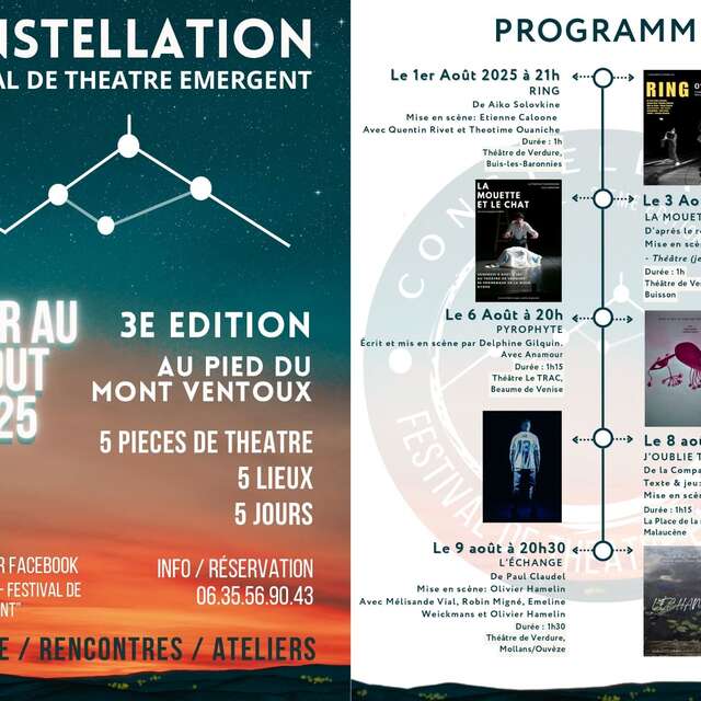 Theatervoorstelling 'L'Echange' - Festival Constellation