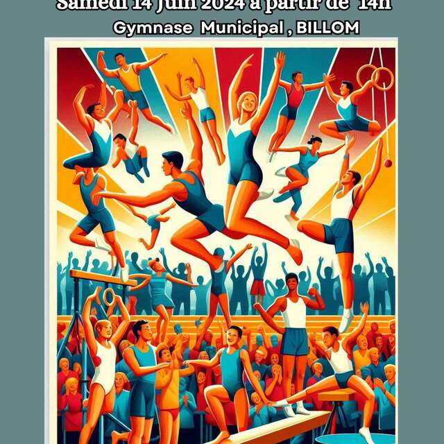 Représentation gymnastique et escrime