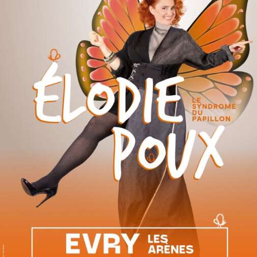 Elodie Poux, un papillon de lumière