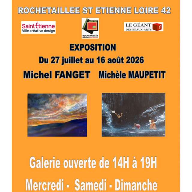 Exposition Michel Fanget, Michele Maupetit