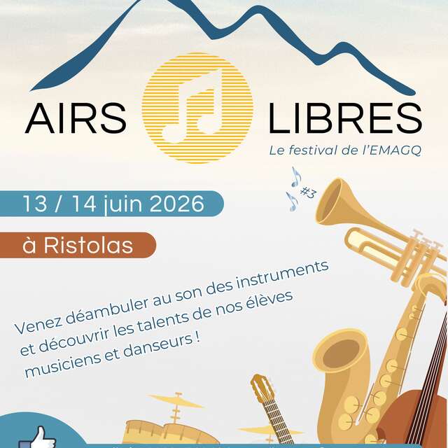 Airs Libres, le festival de l'EMAGQ