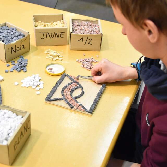 My Romanesque mosaic