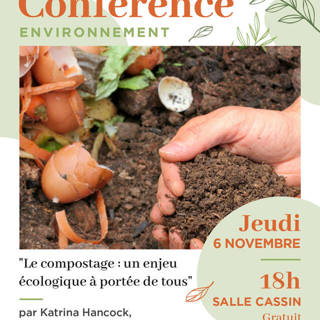 Conference: "Composting: an ecological challenge within everyone's reach