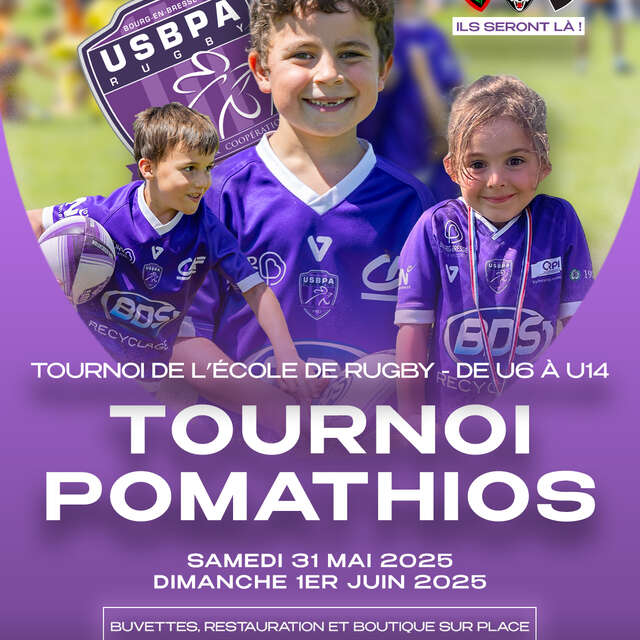 Tournoi Pomathios - Rugby de U6 à U14