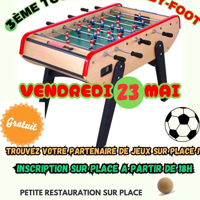 3ème tournoi de Baby foot