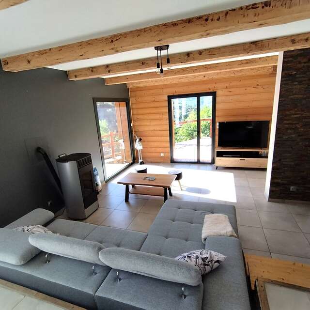 CHALET LES MONTDOUX 10 personnes (Mont de Lans village)