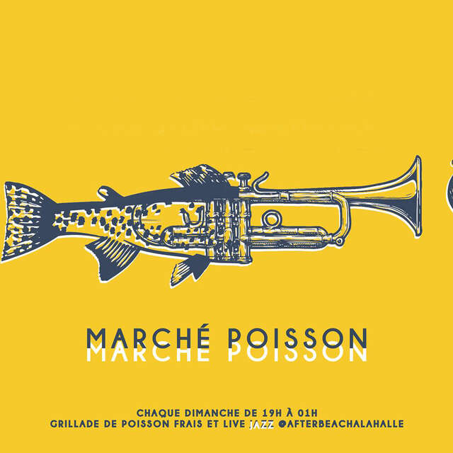 "Live jazz & marché aux poissons" à l'After Beach
