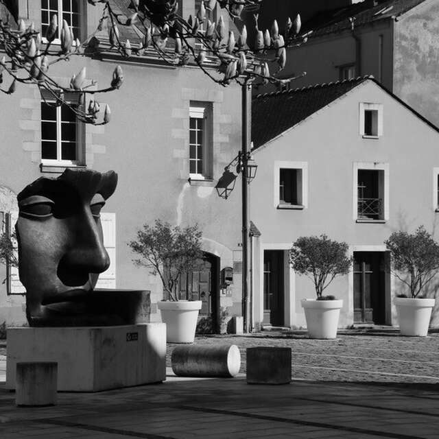 Special black and white" photographic walk in Angers