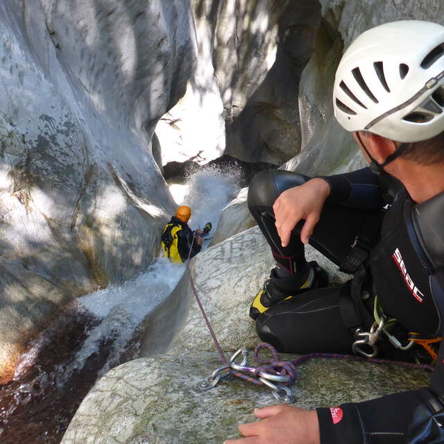 Canyoning avec les Guides de Saint-Gervais / Les Contamines