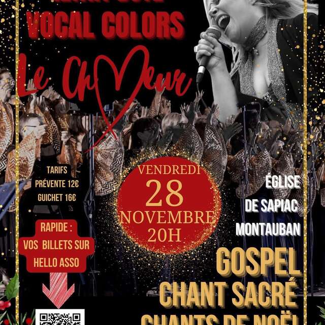 Grand Concert de Noël - Kathy Boyé, Vocal Colors et le Choeur