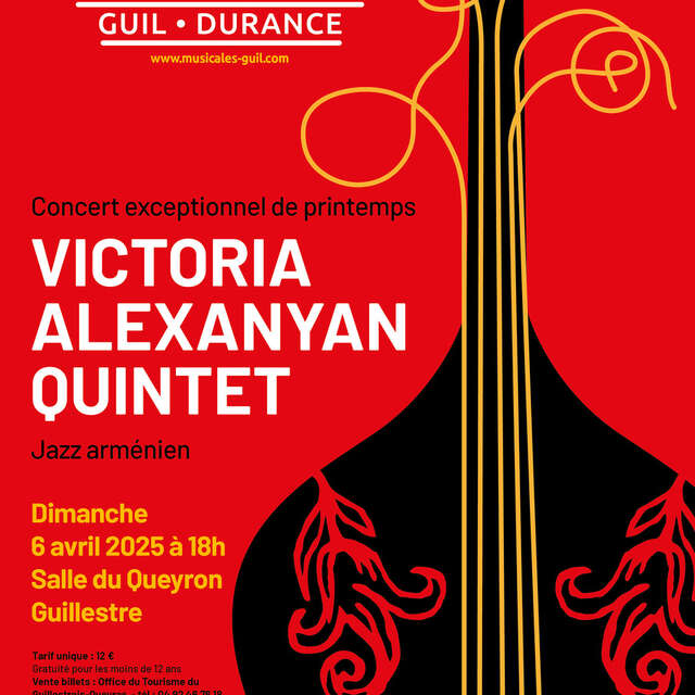 Musicales Guil Durance - Victoria Alexanyan quintet - concert de printemps
