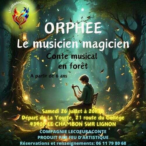 Orphée en forêt