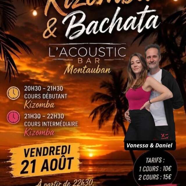 Cours de danse - Soirée Kizomba & Bachata