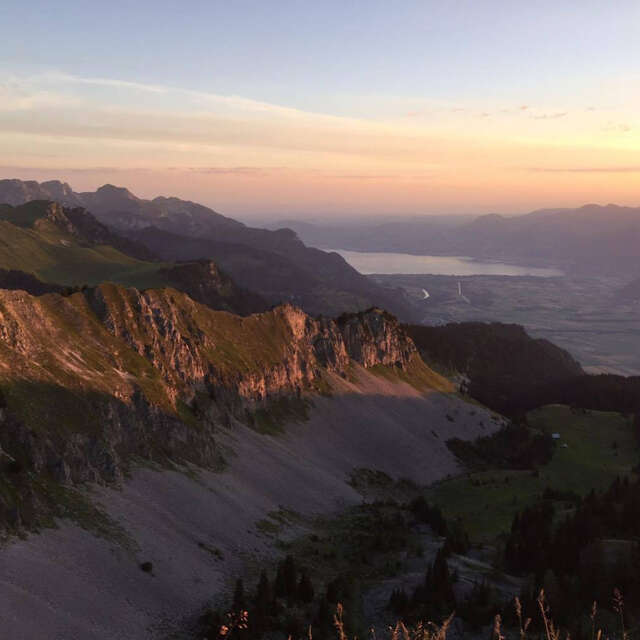 Trailstrecke 25 Rot: Rundtour Pointe de Bellevue