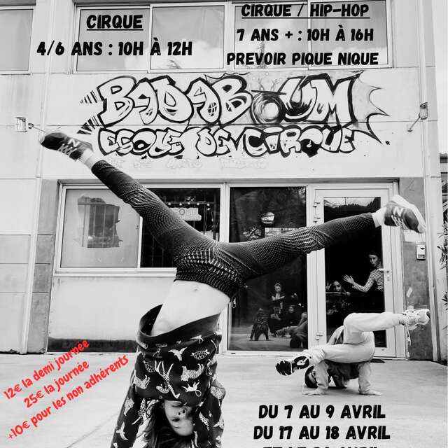 Praktika Osterferien Zirkus Hip Hop - Badaboum