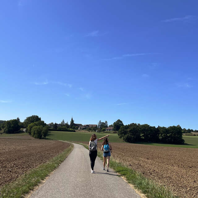 Verbundener Spaziergang : Le combat de Thairy