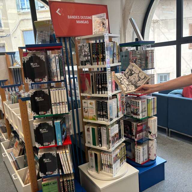 Atelier manga à la médiathèque
