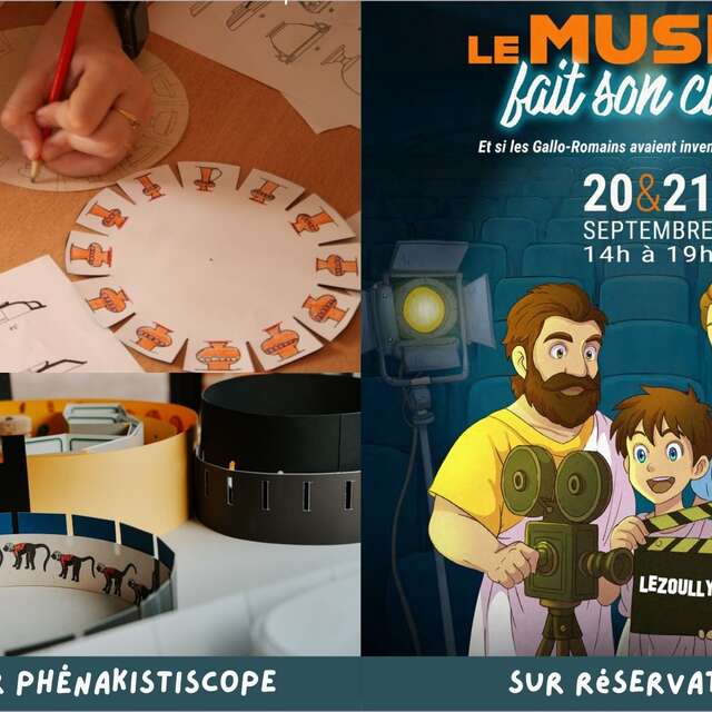 Atelier Phénakistiscope - Journées européennes du patrimoine