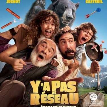 Séance de cinéma film " Y a pas de réseau"