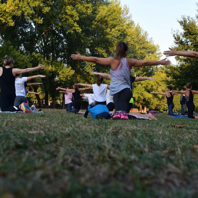 Cours de Yoga Vinyasa au Mas Nouveau