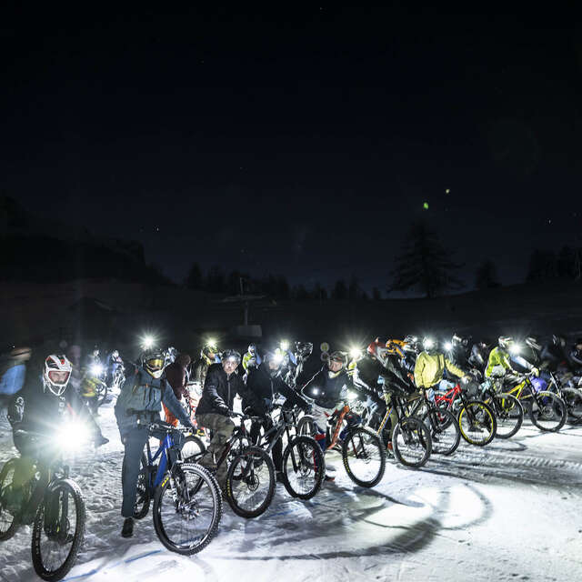 Sauze Bike Night – Descente nocturne en VTT