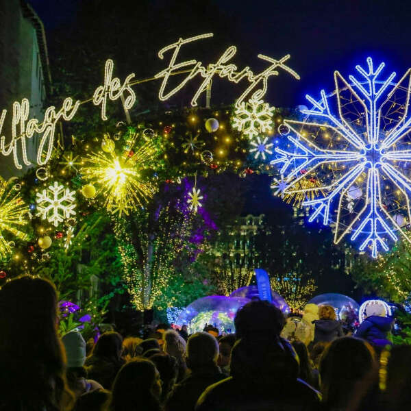 Village des enfants pour les fêtes de fin d'année