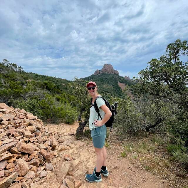 Estérel-Wanderung – Amanda Blanc