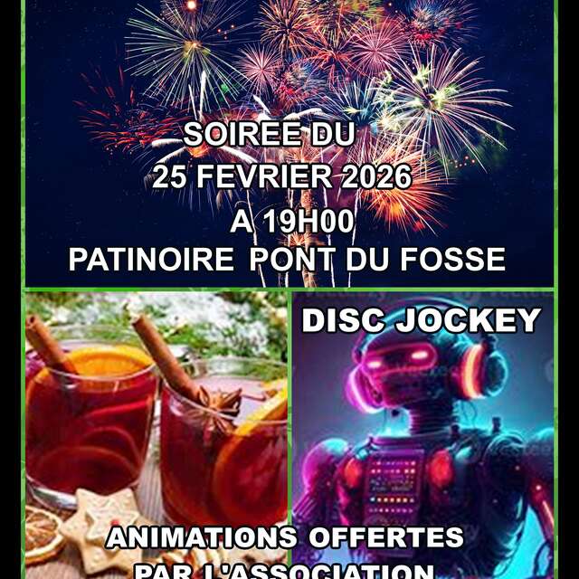 Soirées DJ à la patinoire